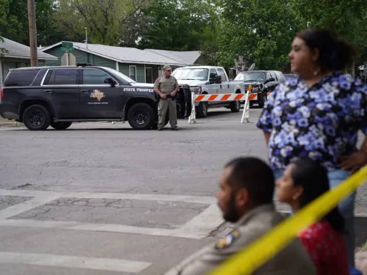 texas school shooting in us killed-children-and teachers-president joe biden to address nation US Shooting: ટેક્સાસની શાળામાં માસૂમ બાળકો પર અંધાધૂંધ ગોળીબાર, 14 બાળકો અને એક શિક્ષકનું મોત