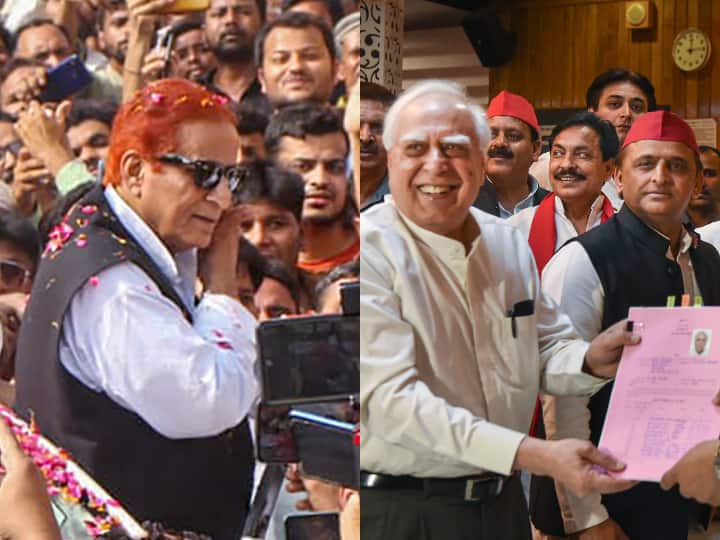 Rajya Sabha Election 2022: Kapil Sibal thanks Azam Khan And Akhilesh Yadav Rajya Sabha Election 2022: नामांकन दाखिल करने के बाद आखिर कपिल सिब्बल ने आजम खान को क्यों कहा थैंक्यू?