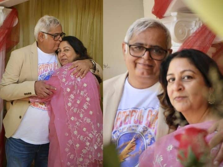 hansal mehta marries live in partner safina Husain Hansal Mehta  : दिग्दर्शक हंसल मेहता 54 व्या वर्षी अडकले लग्नबंधनात; लिव्ह इन पार्टनरसोबत बांधली लग्नगाठ