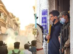 Yasin Malik: सजा पर फैसले के बीच श्रीनगर में यासीन मलिक के घर के पास पत्थरबाजी, जवानों ने भीड़ पर छोड़े आंसू गैस के गोले