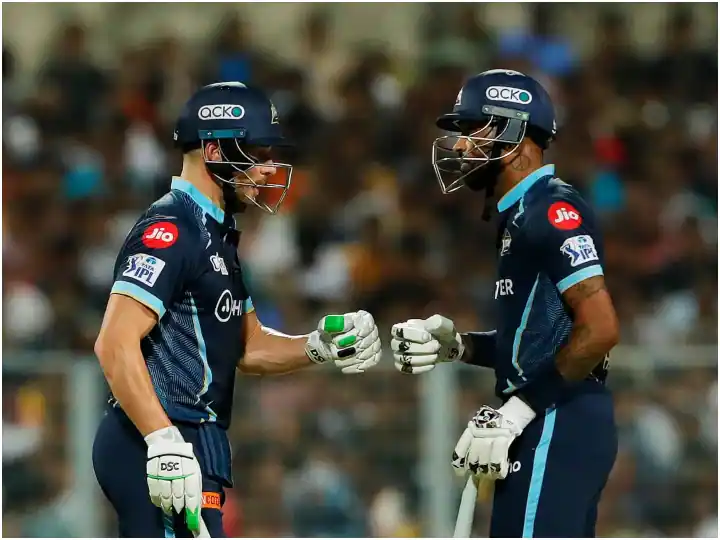 ਰਾਜਸਥਾਨ ਨੂੰ ਹਰਾ ਕੇ ਫਾਈਨਲ 'ਚ ਪਹੁੰਚੀ ਗੁਜਰਾਤ ਟਾਈਟਨਜ਼, ਹਾਰਦਿਕ-ਮਿਲਰ ਨੇ ਇਤਿਹਾਸਕ ਜਿੱਤ ਕੀਤੀ ਦਰਜ