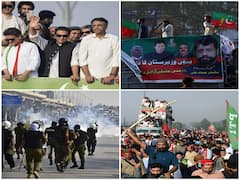 IN PICS | Imran Khan Ends Azadi March After Chaos And Violence Turns Pakistan Into Battleground