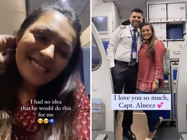 'How Cute': IndiGo Pilot Surprises Wife With Special In-flight Announcement. Watch 'How Cute': IndiGo Pilot Surprises Wife With Special In-Flight Announcement. Watch
