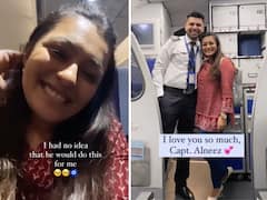 'How Cute': IndiGo Pilot Surprises Wife With Special In-Flight Announcement. Watch