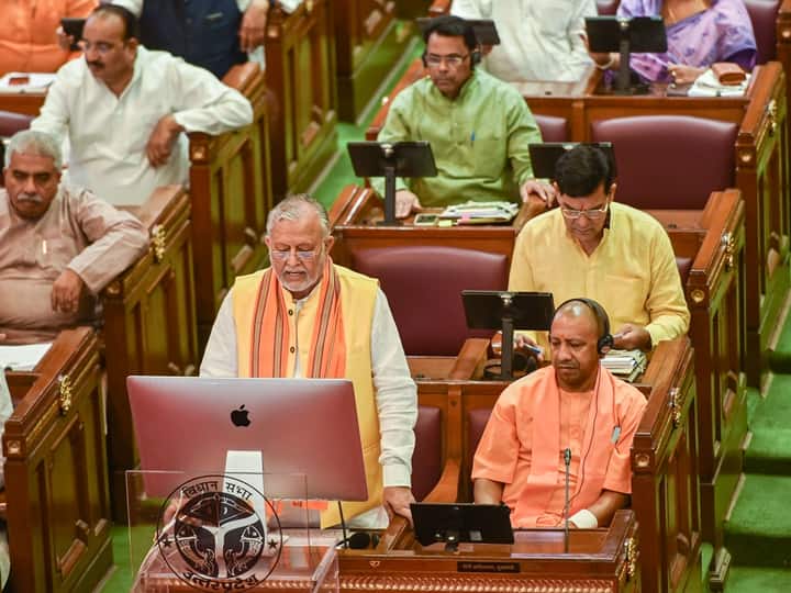 UP Budget 2022 Highlights: Yogi Government 2.0 Budget Announcement Health Education Agriculture UP Budget 2022 Highlights: Security, Farmer Welfare Focus Of Yogi Adityanath 2.0 Govt