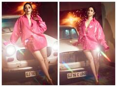 Tamannaah Bhatia Pics: पिंक आउटफिट में कयामत ढा रही हैं तमन्ना भाटिया, ग्लैमरस अदाओं मे बढ़ाया पारा