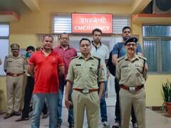 Amroha News: सर्राफा व्यापारी से लूट का आरोपी 25 हजार का इनामी मुठभेड़ में गिरफ्तार, सिपाही भी घायल