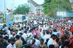 PM Modi in Chennai: கை அசைத்த பிரதமர் மோடி... சென்னை பயண புகைப்படங்கள்!