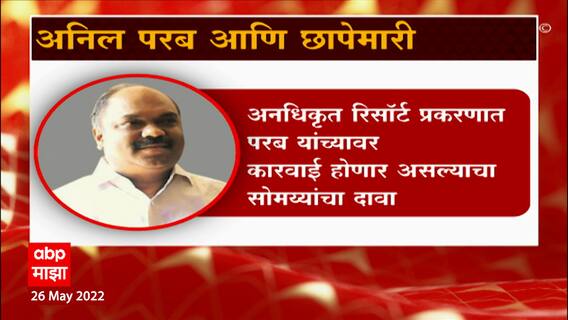 Anil Parab ED Raid : Transport Minister अनिल परब यांच्याशी संबंधित सात ठिकाणी छापेमारी