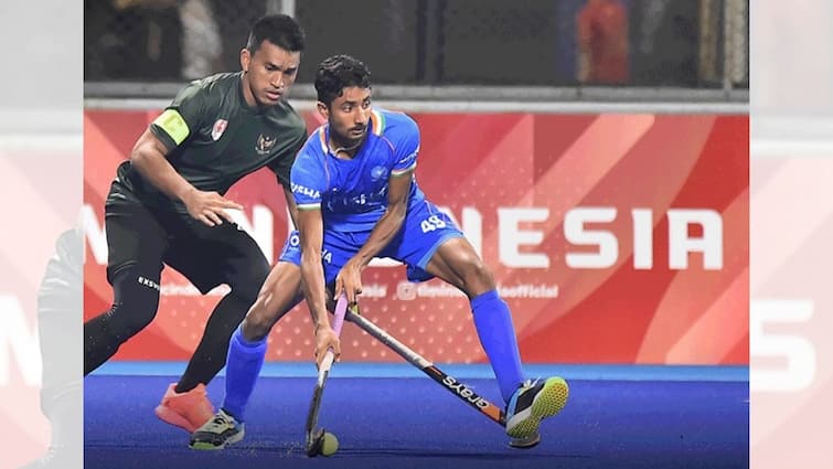 Asia Cup Hockey 2022 India vs Indonesia India wins more than 16 goal score difference qualifies Super 4 Pakistan out of tournament IND vs INA, Asia Cup Hockey: ইন্দোনেশিয়ার বিরুদ্ধে বড় জয়, এশিয়া কাপ হকিতে নক আউট পর্বে ভারত