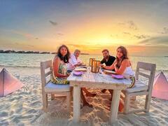 आयपीएल संपताच रोहित पोहचला मालदीवला