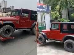 Noida News: थार में हॉकी स्टिक के साथ स्टंट करने का आरोपी युवक गिरफ्तार, पुलिस ने जब्त की गाड़ी