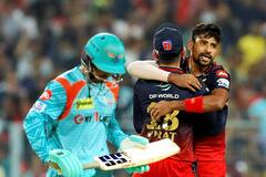 लखनौचा पराभव केल्यानंतर आरसीबीचे हटके सेलिब्रेशन