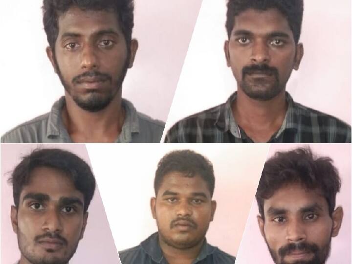 5 arrested for looting 1.5 tonnes of iron for aththikadavu - avinasi project works in Coimbatore கோவை : அத்திக்கடவு - அவிநாசி திட்ட பணிகளுக்கான 1.5 டன் இரும்பு பொருட்கள் கொள்ளை: 5 பேர் கைது