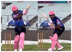 IPL 2022 Qualifier 2: बैंगलोर के खिलाफ मुकाबले से पहले शानदार फॉर्म में दिखे संजू सैमसन, नेट्स में लगाए लंबे-लंबे छक्के