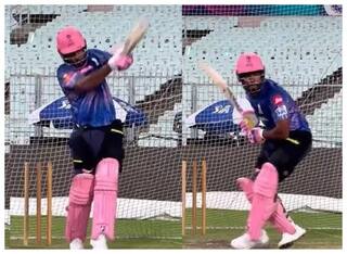 IPL 2022 Qualifier 2: बैंगलोर के खिलाफ मुकाबले से पहले शानदार फॉर्म में दिखे संजू सैमसन, नेट्स में लगाए लंबे-लंबे छक्के