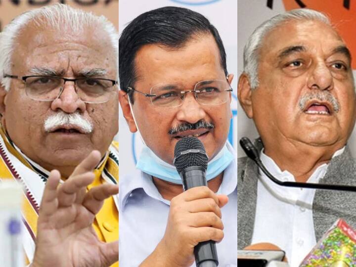Haryana Municipal Elections: Manohar Lal Khattar, Bhupinder Hooda & Arvind Kejriwal Rally on 29 June for upcoming polls Haryana Municipal Elections: एक ही दिन में तीन बड़े दिग्गजों की रैलियां, खट्टर, केजरीवाल और हुड्डा दिखाएंगे दमखम