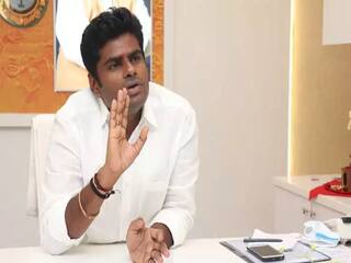 Watch Video: திமிறி எழுந்த ஜல்லிக்கட்டு காளை; சுதாரித்த அண்ணாமலை - அதிர்ச்சி வீடியோ