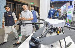 IN PICS | Made-In-India UAVs On Display As PM Inaugurates Biggest Drone Festival