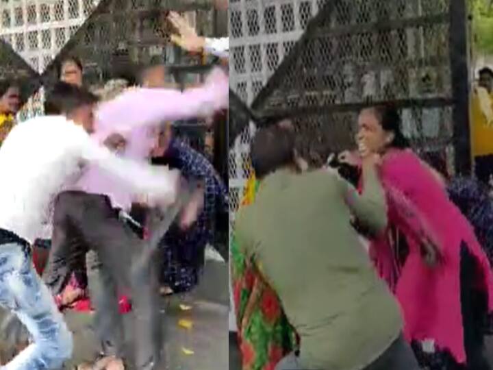 Patna News: dispute between husband and wife to be settled but fiercely beaten up in women police station Patna ann Patna News: पति-पत्नी में होना था समझौता, पर महिला थाना ही बना रणक्षेत्र; परिजनों के बीच भी हुई जमकर मारपीट