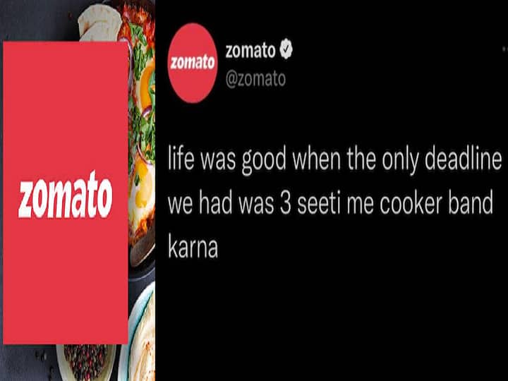 Zomato's Nostalgic post about meeting deadlines in life goes viral in Instagram Zomato: 3 விசில் வந்தா குக்கரை ஆஃப் பண்ணனும்.. சொமேட்டோ போட்ட வைரல் போஸ்ட் படிச்சதும் ஸ்வீட்டான புன்னகைதான்