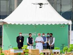 IN PICS | Made-In-India UAVs On Display As PM Inaugurates Biggest Drone Festival