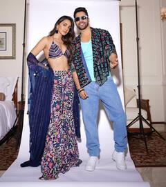 Varun Dhawan Kiara Advani Pics: वरुण धवन और कियारा आडवाणी की इन खूबसूरत फोटोज को देख फैंस बोले 'जुग-जुग जियो'