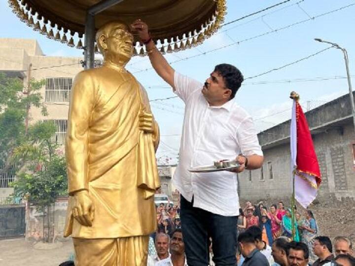 Gujarat Minister Arvind Raiyani Flogs Self With Chain At Religious Event In Rajkot, Congress Slams BJP Superstition Or Faith? Guj Minister Flogs Self With Chain At Religious Meet, Triggers Debate On Social Media
