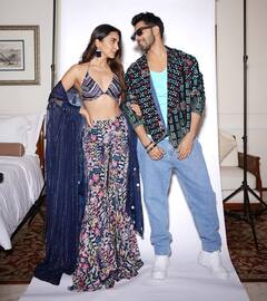 Varun Dhawan Kiara Advani Pics: वरुण धवन और कियारा आडवाणी की इन खूबसूरत फोटोज को देख फैंस बोले 'जुग-जुग जियो'