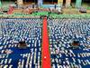 In Pics| Thousands Participate In Yoga Utsav At Hyderabad's Lal Bahadur Shastri Stadium