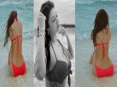 Sonarika Bhadoria Pics: सोनारिका भदौरिया ने रेड बिकिनी में लगाई पानी में आग, फोटो देख फैंस के छूटे पसीने