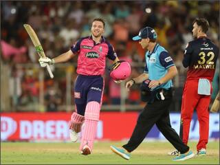 RR vs RCB: 14 साल बाद फाइनल में पहुंची राजस्थान रॉयल्स, 'शतकवीर' जोस बटलर ने छक्का लगाकर दिलाई जीत