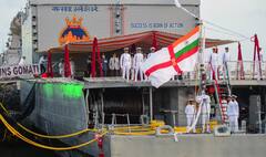 आयएनएस गोमती युद्धनौका सेवामुक्त, 34 वर्ष केली देशाची सेवा