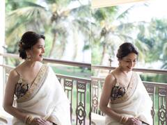 PHOTO : तुम हुस्न परी तुम जान-ए-जहां.... माधुरी दीक्षितच्या साडी लूकवर चाहते फिदा!