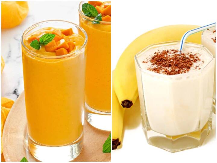 Healthy Tips: बिल्कुल नहीं बढ़ेगा मोटापा अगर इस तरीके से बनाएंगे अपना पसंदीदा Mango Shake! Mango Shake Without Sugar Banana Shake Without Sugar Healthy Mango Shake Recipe Healthy Tips: बिल्कुल नहीं बढ़ेगा मोटापा अगर इस तरीके से बनाएंगे अपना पसंदीदा Mango Shake!