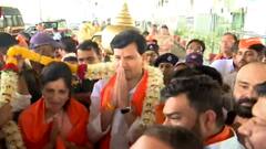 Navneet Rana ने एक बार फिर हनुमान चालीसा पाठ कर Uddhav सरकार को दी चुनौती