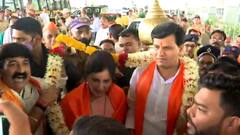 Top News: नागपुर में पश्चिमेश्वर हनुमान मंदिर पहुंचे राणा दम्पत्ति, किया हनुमान चालीसा का पाठ