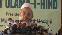 Jamiat Ulama-e-Hind सम्मेलन में बोले मौलाना मदनी, 'लोगों को बांटने हो रही कोशिश'