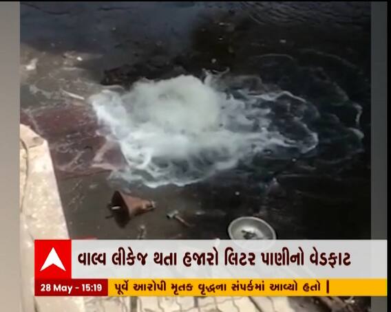 રાજકોટમાં પાણીના પોકાર વચ્ચે પ્રશાસનની ગંભીર બેદરકારી