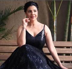 બ્લેક ગાઉનમાં અભિનેત્રી સંભાવના શેઠનો જોવા મળ્યો હોટ અવતાર