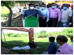 நெல்லை : பிரதான கால்வாய்களை தூர்வாரும் பணிகளை தொடங்கி வைத்த ஆட்சியர்..