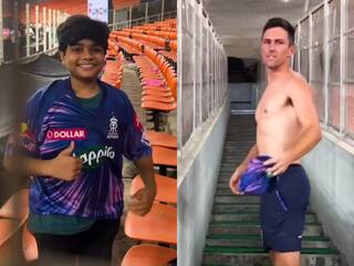 VIDEO: राजस्थान रॉयल्स की जीत के बाद ट्रेंट बोल्ट ने जीता फैन का दिल, गिफ्ट कर दी अपनी जर्सी