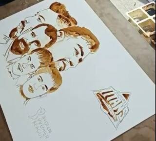 વડોદરાના આર્ટિસ્ટે બનાવ્યું ગુજરાત ટાઈટન્સનું કૉફી પેઈન્ટિંગ,ઈન્ડિયા બુક ઓફ રેકોર્ડમાં નોંધાઈ ચૂક્યું છે નામ