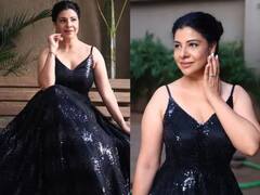 In Pics : ਭੋਜਪੁਰੀ ਅਦਾਕਾਰਾ Sambhavna Seth ਨੇ ਬਲੈਕ ਗਾਊਨ 'ਚ ਢਾਹਿਆ ਕਹਿਰ, ਤਸਵੀਰਾਂ ਦੇਖ ਫੈਨਜ਼ ਹੋਏ ਕਾਇਲ