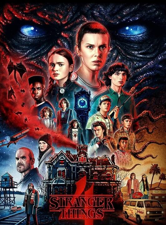 'स्ट्रेंजर थिंग्स' (Stranger Things) के चौथे सीजन का पहला वॉल्यूम  नेटफ्लिक्स पर रिलीज किया गया है. लोग इस सीरीज को खूब पसंद कर रहे हैं. इसका दूसरा वॉल्यूम जुलाई में आ सकता है.