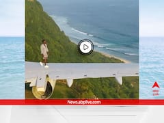 WATCH VIDEO | Man Walking On Aircraft Wing On Bali Seaside Cliff Will Take Your Breath Away