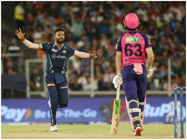 GT vs RR Final Best figures by a captain in IPL finals Anil Kumble RCB v Deccan 2009 Hardik Pandya GT vs RR 2022 GT vs RR Final: दमदार गेंदबाजी से हार्दिक पांड्या ने अपने नाम किया बड़ा रिकॉर्ड, फाइनल में ऐसा करने वाले बने दूसरे कप्तान