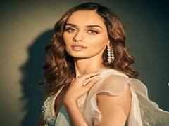 Manushi Chhillar: जणू अप्सराच अवतरली! मानुषीच्या ट्रेडिशनल लूकने चाहते घायाळ