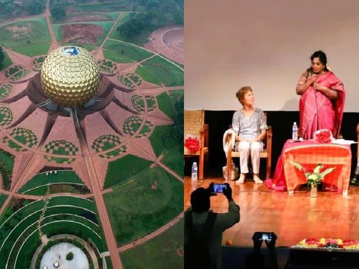 Mother's dream city in Auroville will be created soon - Governor Tamizhai Saundarajan confirmed ஆரோவிலில் விரைவில் அன்னையின் கனவு நகரம் - உறுதி அளித்த ஆளுநர் தமிழிசை!