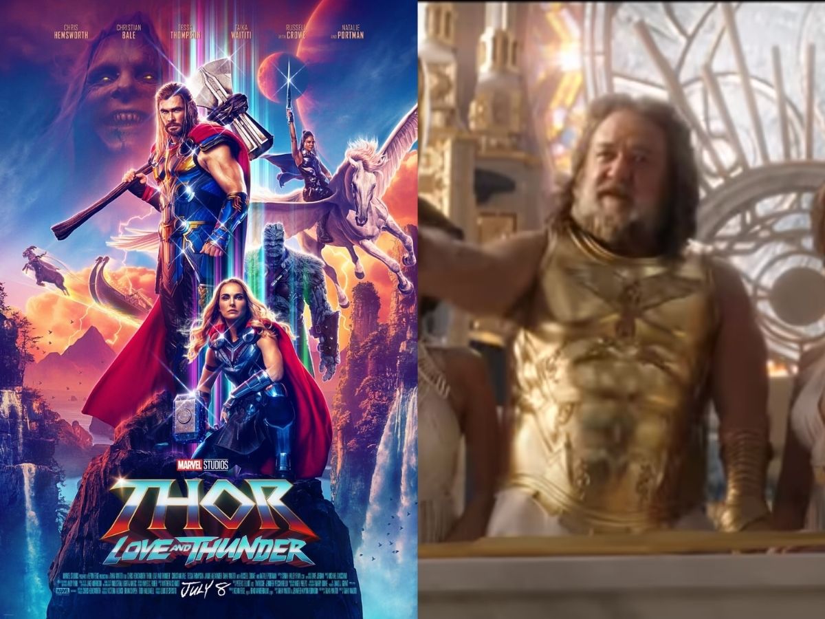 Russell Crowe's Zeus Joins the MCU In THOR: LOVE AND THUNDER's
